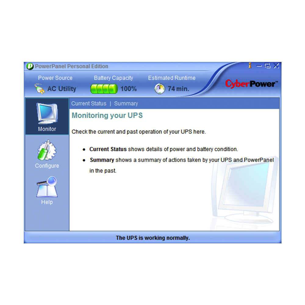 uninstall cyberpower powerpanel personal edition