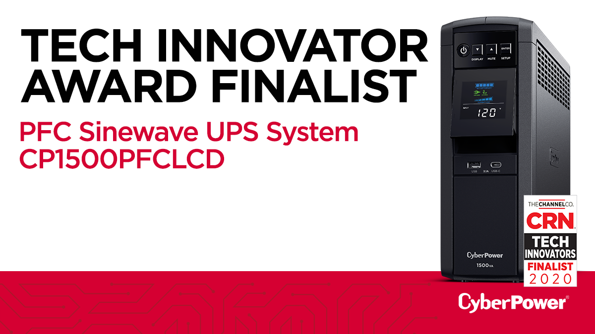 CyberPower Named a Finalist in the 2020 CRN® Tech Innovator Awards